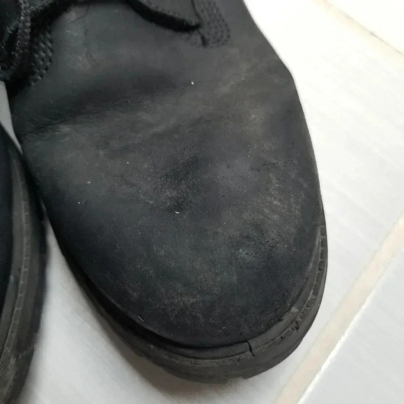 Timberland Men's Black Leather Ankle Boots Primaloft 10 - Picture 4 of 12